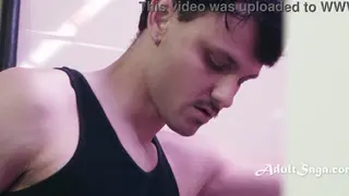 Femboy and Boyfriend Share Sensual Bath Foreplay