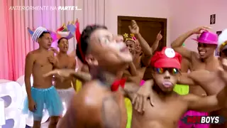 Inked Men Swarm a Club for a Bareback Orgy