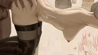 Petite European Takes Two Cocks in a Toy-Filled Threesome