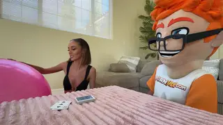 Petite Brunette Takes Facial After Reverse Cowgirl