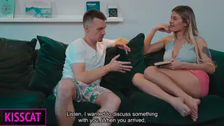 Stepsister Risks Oral Creampie With Stepbrother