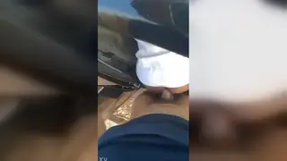 Driver Takes a Quick Ride in the Back Seat