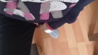 Mature Teacher and Teen Student Share a Lesbian Desk Session