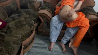 Indian Girlfriend Takes Her Boyfriend From Behind in a Village Room