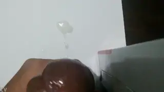 Asian Twink Jerks Off to a Sticky Handjob Finish