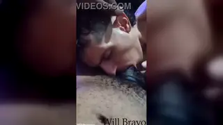 Latino Stranger Feeds Thick BBC Through Gloryhole