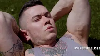 Muscular Stud Gets Trained by the Gym Coach He Admired