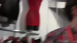 Brunette MILF Takes Anal in a Car Outdoors