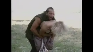 Busty European Stars in Vintage Blowjob Scene
