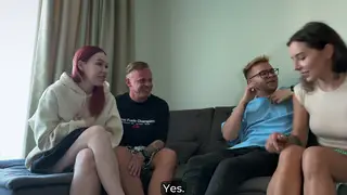 Mature Couples Swap Partners in Hotel Orgy