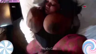 Voluptuous Ebony Therapist Takes BBC in POV Missionary