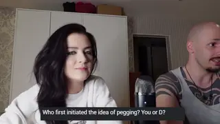 Petite Brunette Dominates Submissive Partner in Femdom Session