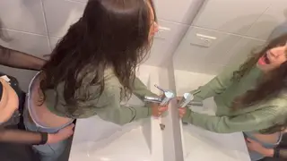 Latina Domme Leads a Wet Bathroom Orgy