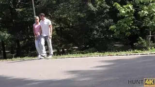 Blonde European Teen Gives POV Blowjob
