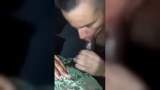 Uniformed Military Man Gets Serviced in Quick Blowjob