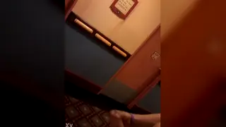 Amateur Couple Fuck Outdoors Near Hotel Balcony