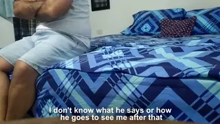 Latina Wife Takes Two Cocks for Husband