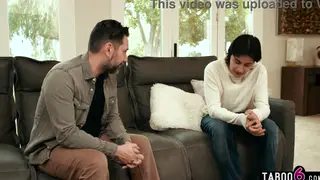 Stepmom Takes Double Penetration from Stepson and Stepdad