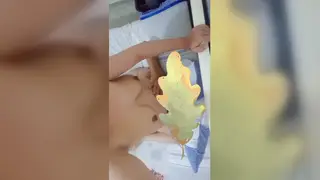 Voluptuous Arab Wife Performs for the Camera While Her Husband Films