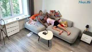 Blonde MILF Cheats on Webcam While Husband Is Away