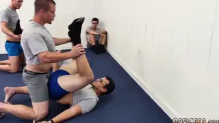 Teen Boys Share Blowjob During Nude Yoga Threesome