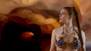Redhead Cosplayer Teases in Superhero Trailer