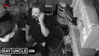Hairy Daddy Face-Fucks Submissive Twink in Roleplay