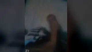 Man Shows Off His Large Cock During Solo Play