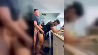 Asian Twink and Latino Daddy Stretch Each Other With Toys