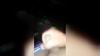Latino Stud Strokes Himself Under the Spray