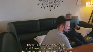 Mature European Broker Takes Toy and Blowjob Before Cumshot
