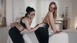 Curvy Lesbians Explore Anal Intimacy Together