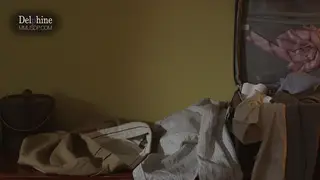 Brunette Hotel Maid Services Guest With Skilled Hands and Mouth