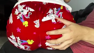 Petite Brunette Stepdaughter Takes Stepfather's Cock Deep Anally