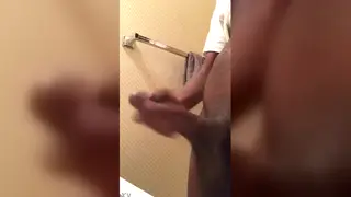 Solo Guy Works His Shaft In Brief Handjob Clip