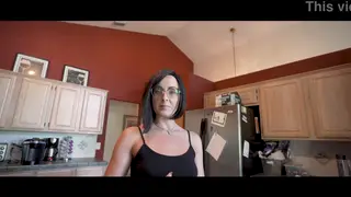 Curvy MILF Shares a Creampie Threesome with Husband Watching