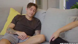Inked European Hunk Takes Bareback Ride from Twink