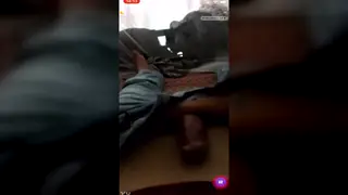 Man Reveals His Big Cock in Dark Amateur Clip