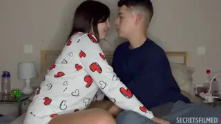 Latina Girlfriend Rides Quietly in Missionary