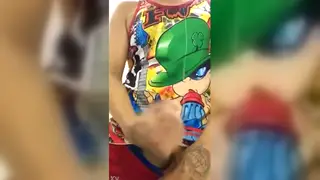 Amateur Guy Strokes His Cock on Webcam After the Game