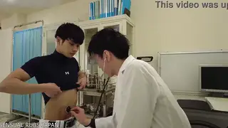 Asian Cosplay Doctor Dominates Student in Clinical Roleplay