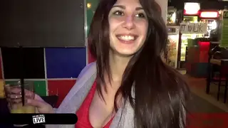 Petite Stepdaughter Shares Her Curves With Two Hung Men