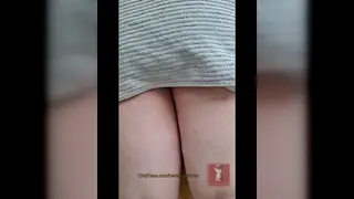 Curvy Wife Takes a Bareback Creampie During a Massage Session