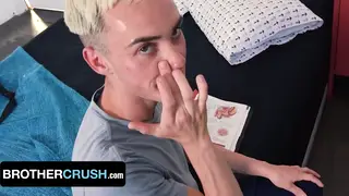 Stepbrother Delivers Intense Massage and Bareback Creampie