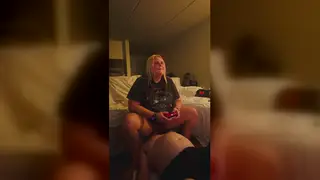 BBW Wife Smothers Husband With Facesitting and Rimming