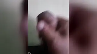 Latino Guy Strokes to a Powerful Cumshot