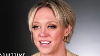 Busty Blonde MILF Tests Toys in Casting Interview