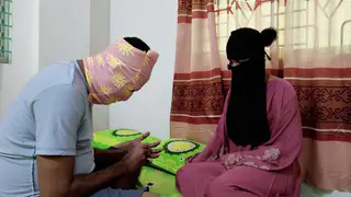 Indian Housewife Surrenders to Desire in Bedroom and Garden