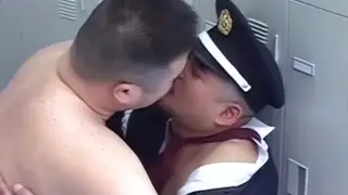 Japanese Chub in Uniform Takes Charge