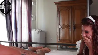 Redheaded Maid Earns a Creampie from Her Boss
